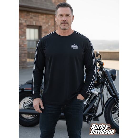 Harley-Davidson Solid Black Grand Rapids, Michigan Shirt 3XL - Picture 1 of 7